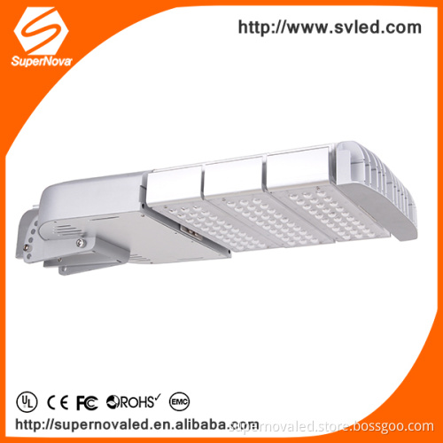 Professional high lumen 2500k~8500k IP65 11000lm 6000-6500K outdoor 150watt led street LED light with meanwell driver